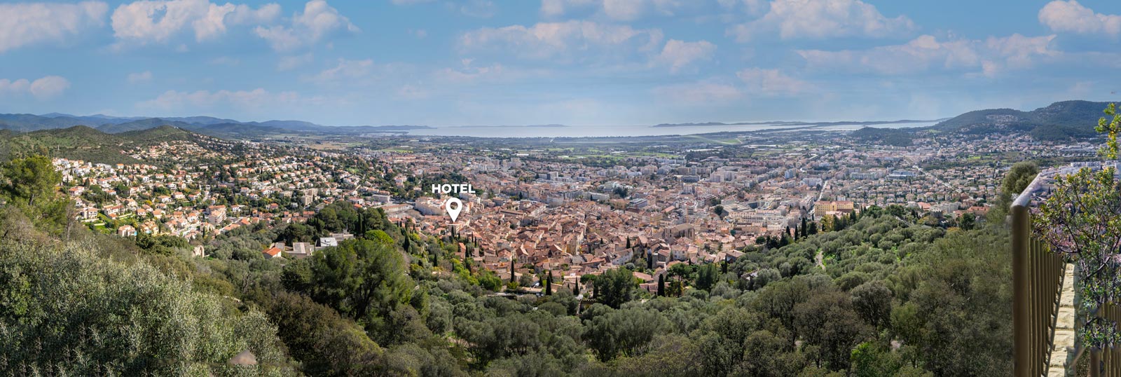hôtel à hyères les palmiers